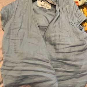 Not Perfect Linen Madrid in Swedish Blue